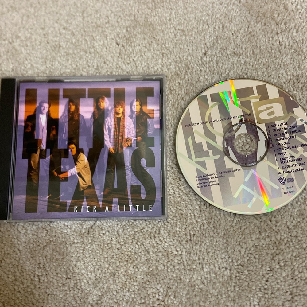 🔥 5 for $5🔥 Little Texas Kick a Little CD